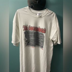 Vintage Ten Commandments Tee.